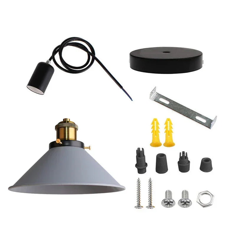 Industrialna Elegancja - LED Rogowa Lampa Wisząca