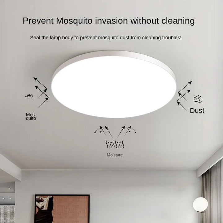 Nowoczesna Lampa Sufitowa LED Okrągła