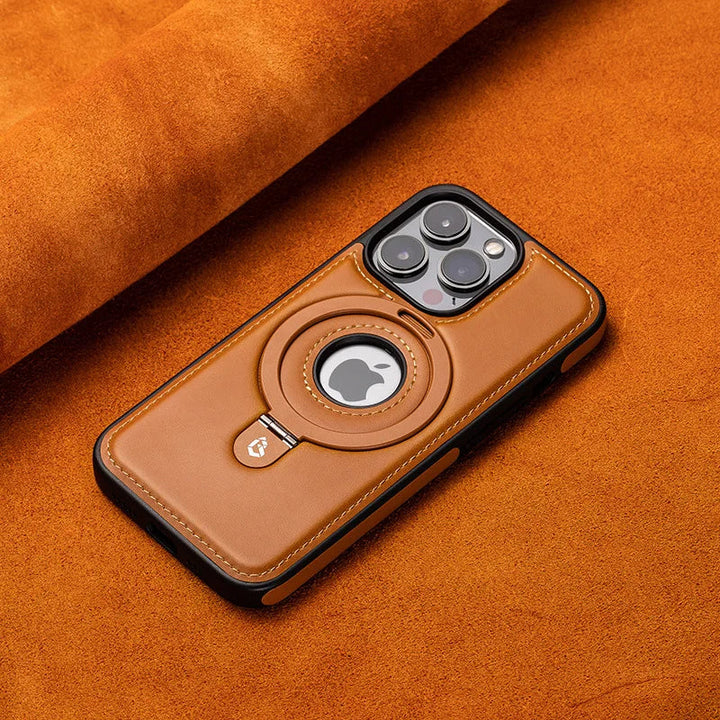 Magnetyczne etui na iPhone z niewidocznym stojakiem