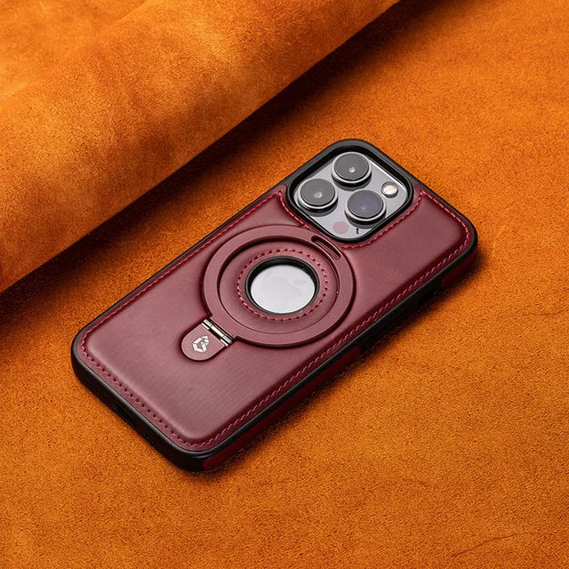 Magnetyczne etui na iPhone z niewidocznym stojakiem