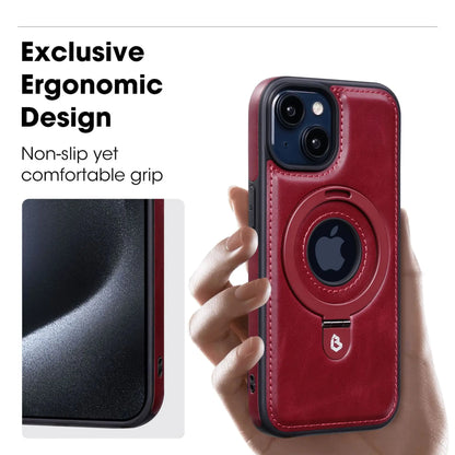 Magnetyczne etui na iPhone z niewidocznym stojakiem