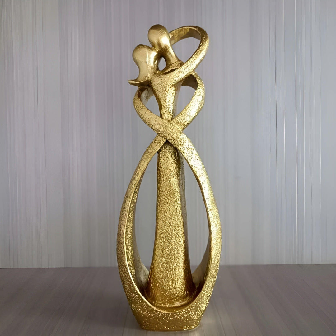 Statua LoverBond - Abstrakcyjna, Ponadczasowa Statua Miłości z Piaskowca