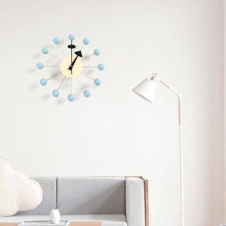 OrbitTime - Minimalistyczny 3D Kula zegar ścienny dla nowoczesnej elegancji