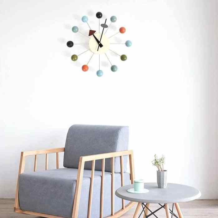 OrbitTime - Minimalistyczny 3D Kula zegar ścienny dla nowoczesnej elegancji