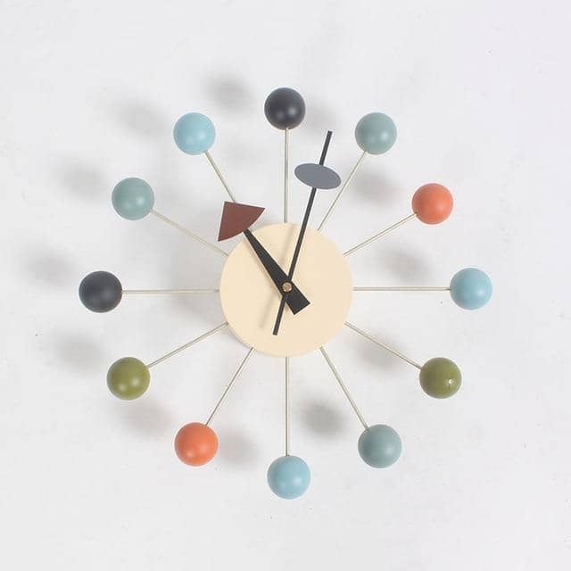 OrbitTime - Minimalistyczny 3D Kula zegar ścienny dla nowoczesnej elegancji