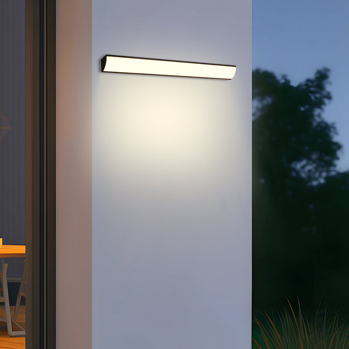 Zewnętrzna Lampa LED na Ścianę | 23.6–59 x 2 cale | Minimalistyczny Aluminium i PVC | Wodoodporność IP65 | Oszczędna Lampa | Brick by Brick