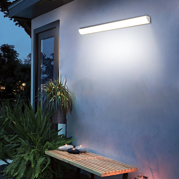Zewnętrzna Lampa LED na Ścianę | 23.6–59 x 2 cale | Minimalistyczny Aluminium i PVC | Wodoodporność IP65 | Oszczędna Lampa | Brick by Brick