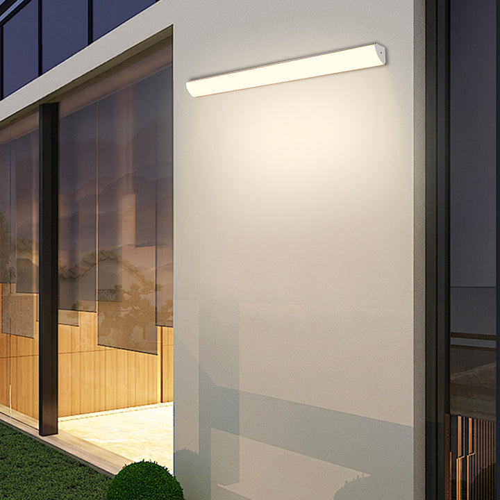 Zewnętrzna Lampa LED na Ścianę | 23.6–59 x 2 cale | Minimalistyczny Aluminium i PVC | Wodoodporność IP65 | Oszczędna Lampa | Brick by Brick
