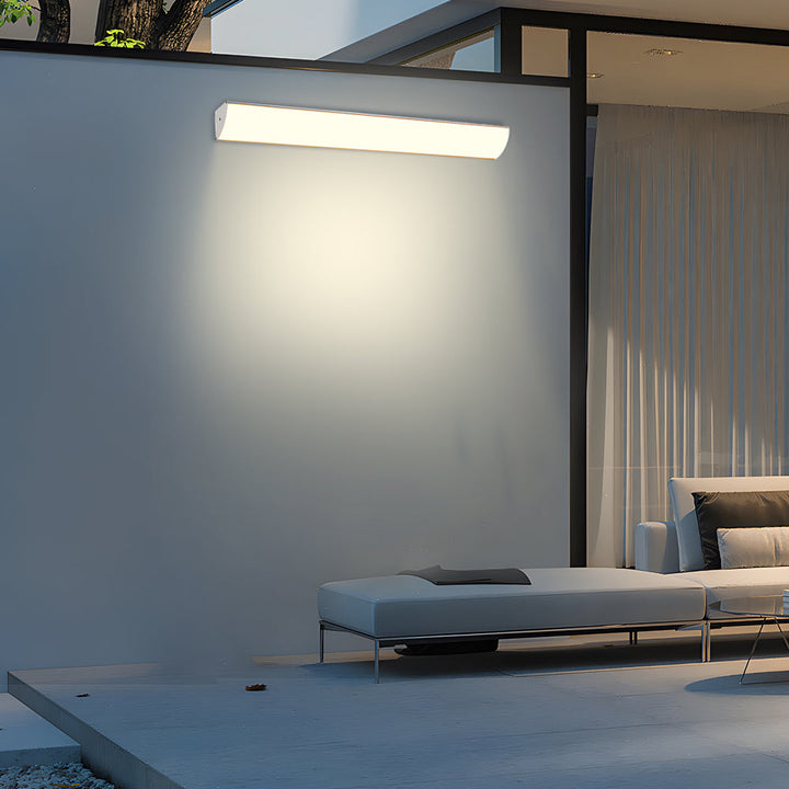 Zewnętrzna Lampa LED na Ścianę | 23.6–59 x 2 cale | Minimalistyczny Aluminium i PVC | Wodoodporność IP65 | Oszczędna Lampa | Brick by Brick