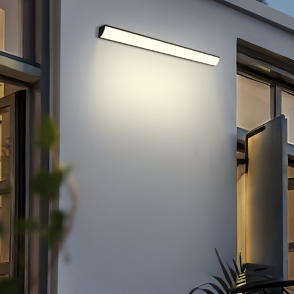 Zewnętrzna Lampa LED na Ścianę | 23.6–59 x 2 cale | Minimalistyczny Aluminium i PVC | Wodoodporność IP65 | Oszczędna Lampa | Brick by Brick