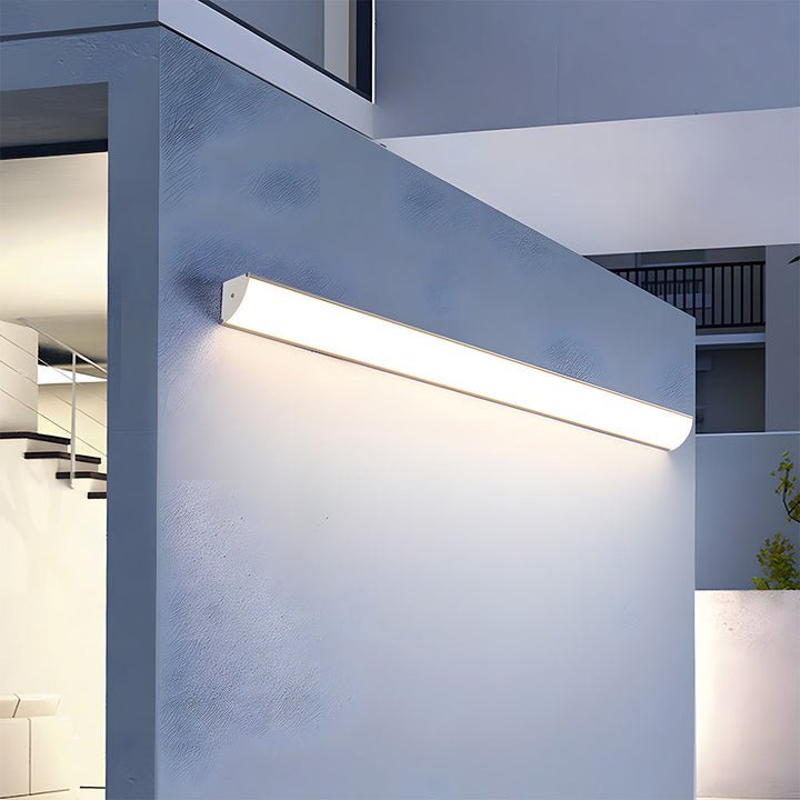 Zewnętrzna Lampa LED na Ścianę | 23.6–59 x 2 cale | Minimalistyczny Aluminium i PVC | Wodoodporność IP65 | Oszczędna Lampa | Brick by Brick