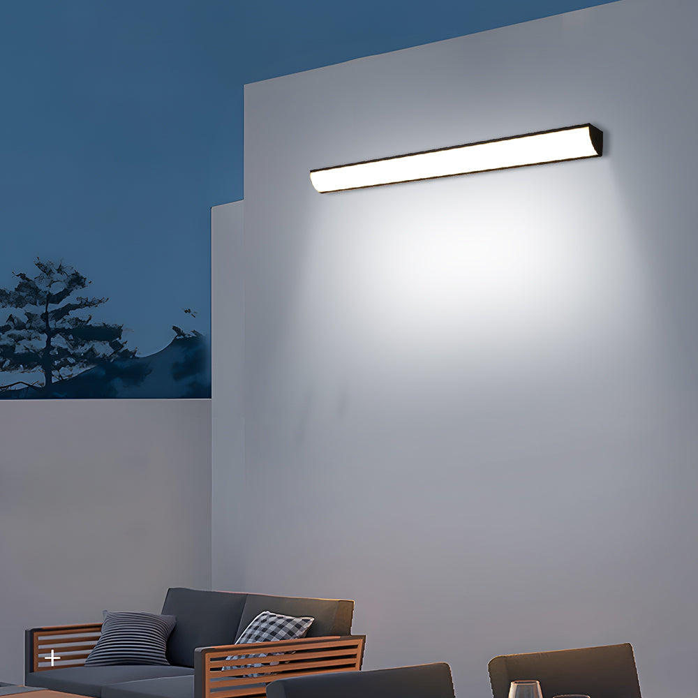 Zewnętrzna Lampa LED na Ścianę | 23.6–59 x 2 cale | Minimalistyczny Aluminium i PVC | Wodoodporność IP65 | Oszczędna Lampa | Brick by Brick
