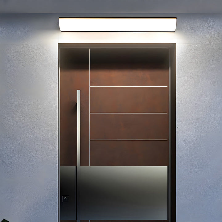 Zewnętrzna Lampa LED na Ścianę | 23.6–59 x 2 cale | Minimalistyczny Aluminium i PVC | Wodoodporność IP65 | Oszczędna Lampa | Brick by Brick