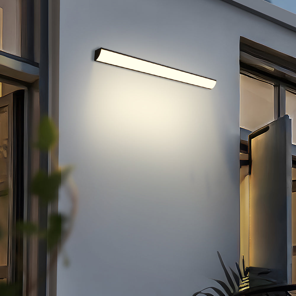 Zewnętrzna Lampa LED na Ścianę | 23.6–59 x 2 cale | Minimalistyczny Aluminium i PVC | Wodoodporność IP65 | Oszczędna Lampa | Brick by Brick
