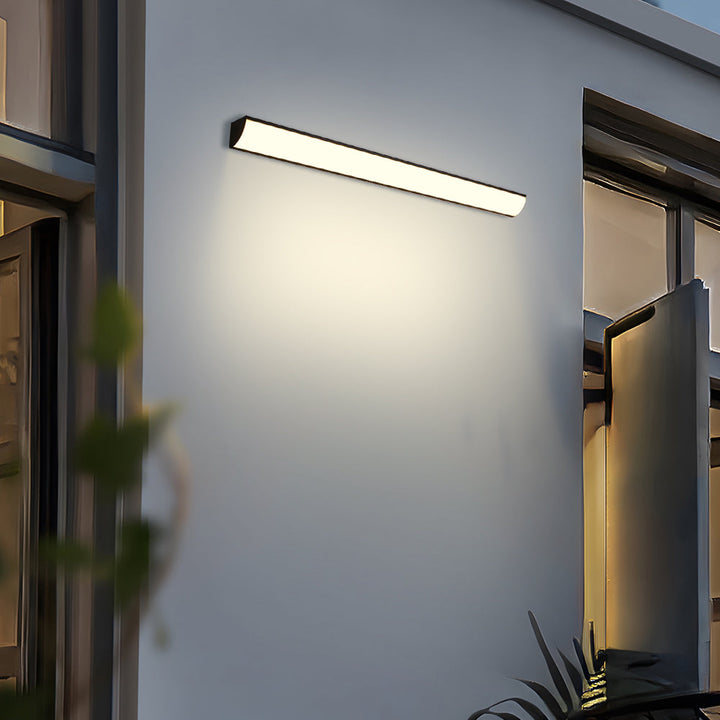 Zewnętrzna Lampa LED na Ścianę | 23.6–59 x 2 cale | Minimalistyczny Aluminium i PVC | Wodoodporność IP65 | Oszczędna Lampa | Brick by Brick
