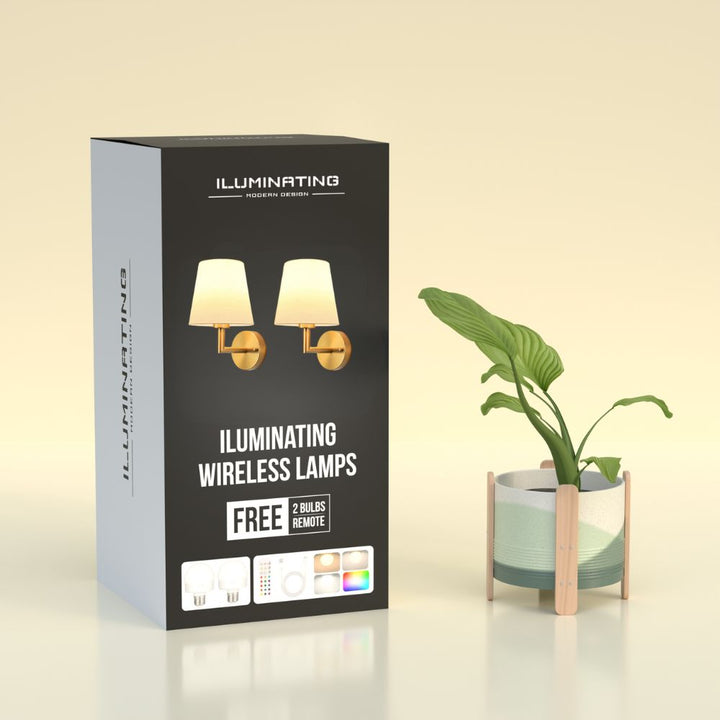 SoftBeam – Lampa bezprzewodowa z tekstylną strukturą | 1+1 Gratis