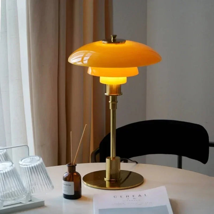 Nordisk Glasbordsbelysning – Minimalistyczna lampa LED do domu