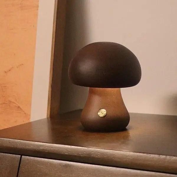 Lampa Grzybowa - Svamp Nocna Lampa Stolikowa