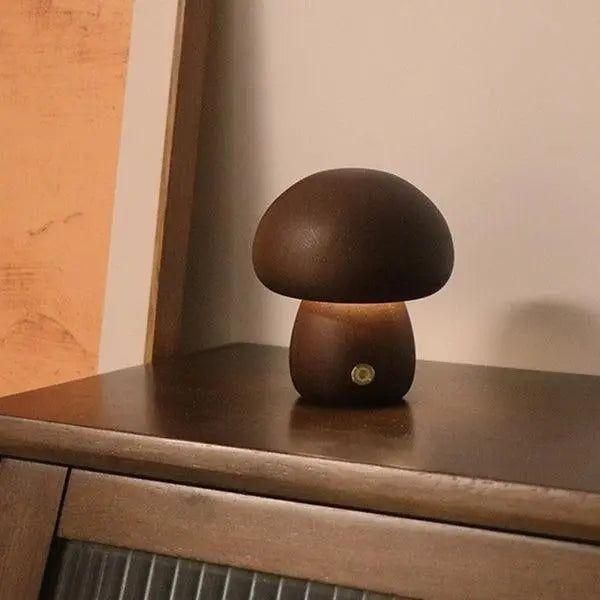 Lampa Grzybowa - Svamp Nocna Lampa Stolikowa