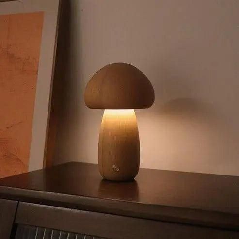 Lampa Grzybowa - Svamp Nocna Lampa Stolikowa