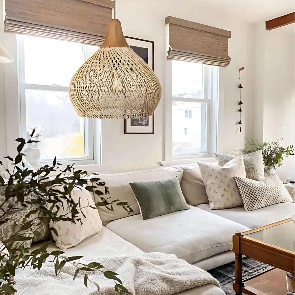 Boho Piękna Wisząca Lampa do Przytulnego Wnętrza
