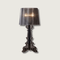Burgundowa Lampa Stołowa z Ponadczasową Elegancją do Wnętrz