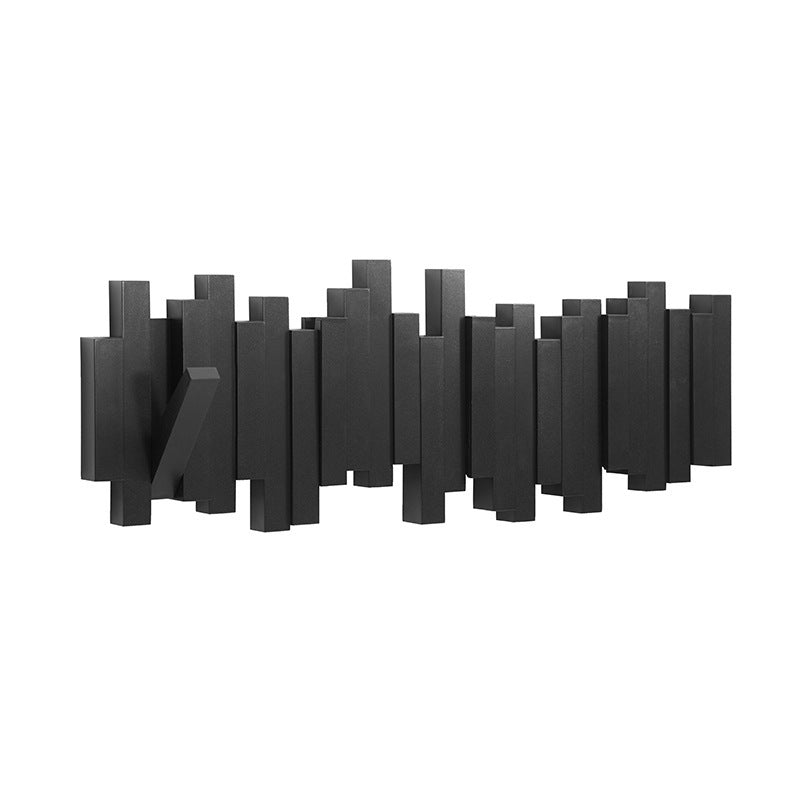 Elegancki Wieszak na Ubrania w Stylu Pianina | Montowany na Ścianie | Artystyczny i Funkcjonalny Akcent do Przedpokoju | Brick by Brick