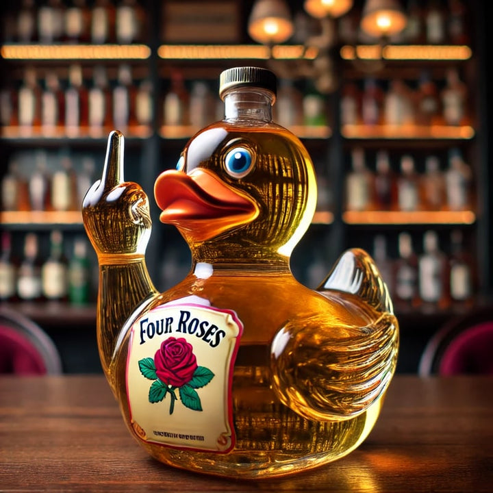 Zabawna Kaczka Prezent Pamiątka Quack Off Żart Dekoracja Nowość