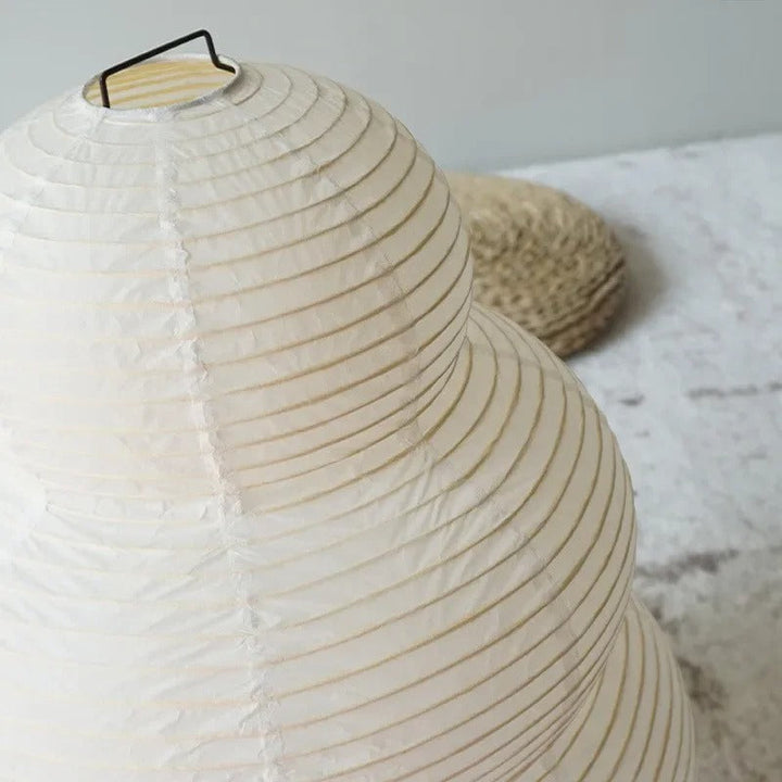 Hikari Washi Lampa Podłogowa | 60 cm | Papier Rysunkowy | Atmosferyczne Światło | Krok po Kroku