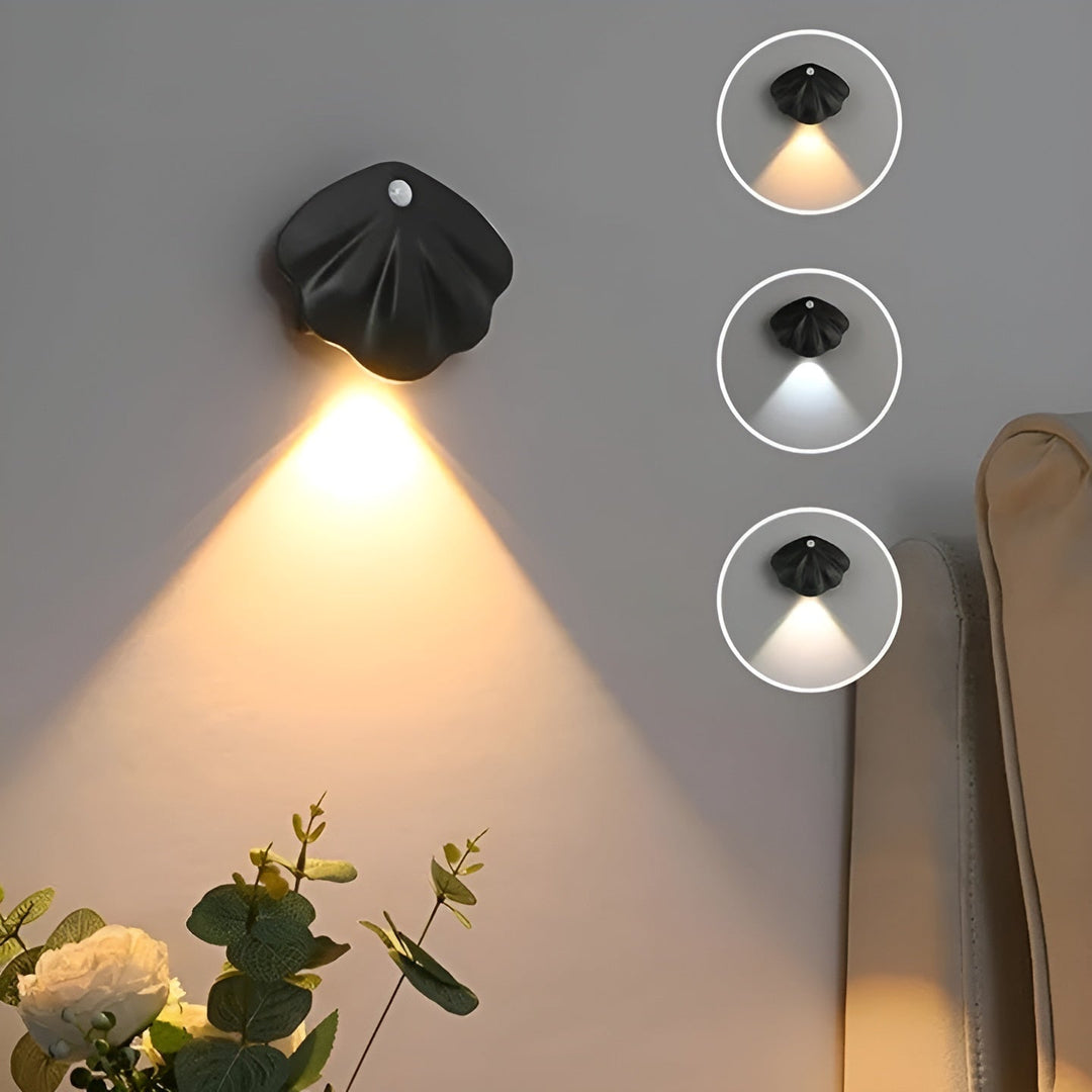 Czujnik ruchu LED – Bezprzewodowa i ściemniana | Ładowana przez USB do schodów i wnętrz