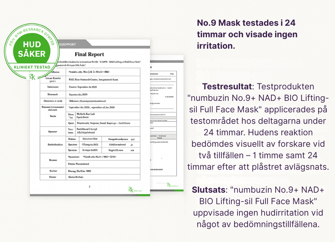 Numbuzin No.9 NAD+ Bio Lifting-seria