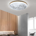 Elegancka lampa sufitowa LED inspirowana Księżycem