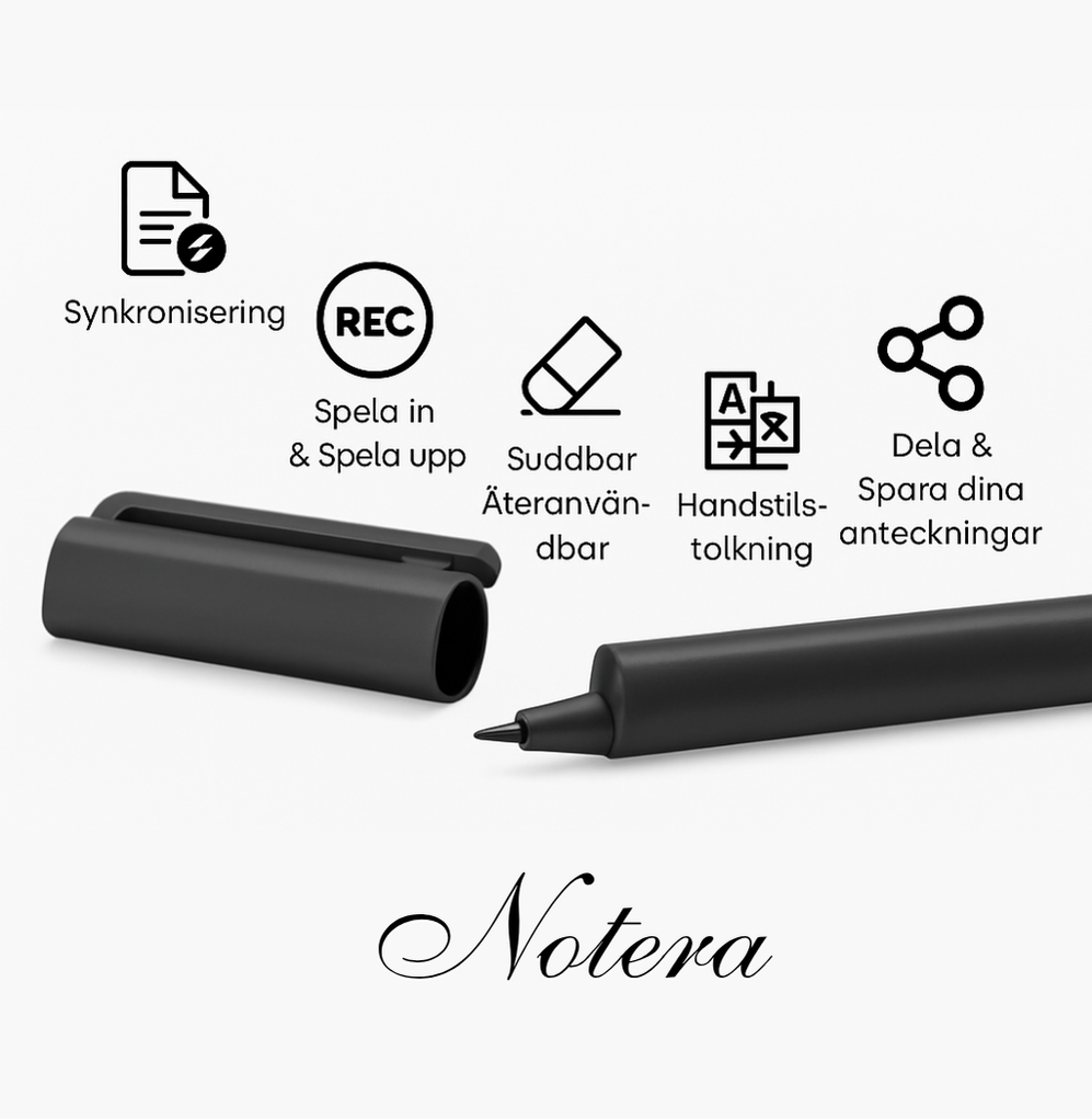 Notera – Smart Notatnik Cyfrowy z Piórem i Aplikacją