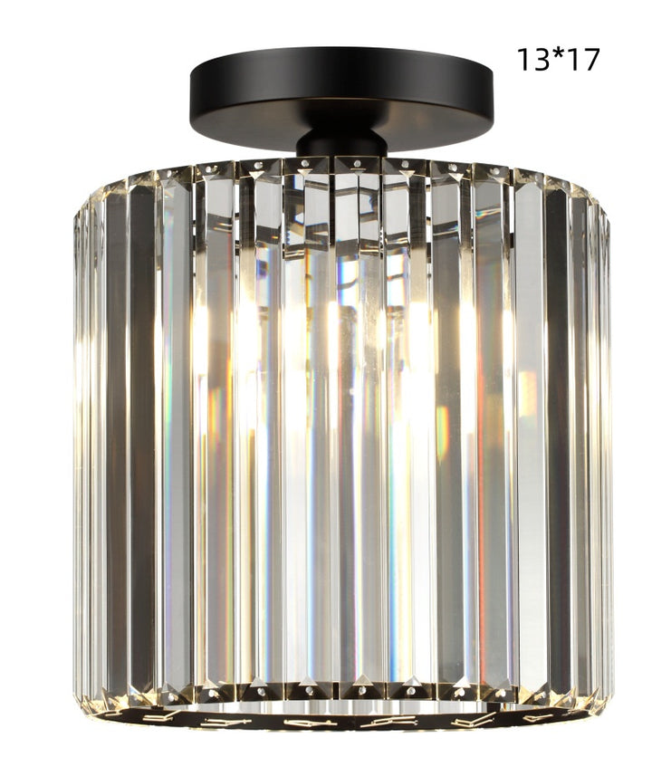 Nowoczesna lampa sufitowa z 1 źródłem światła do przedpokoju