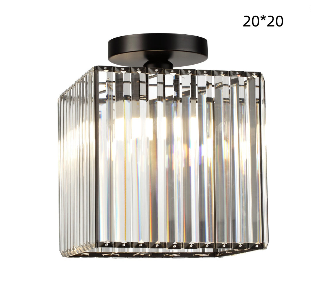Nowoczesna lampa sufitowa z 1 źródłem światła do przedpokoju