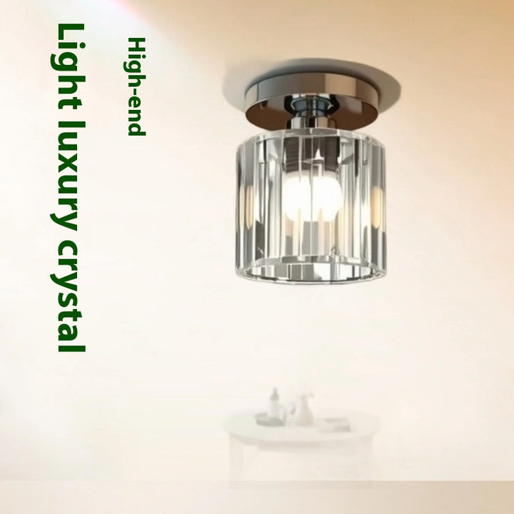 Nowoczesna lampa sufitowa z 1 źródłem światła do przedpokoju