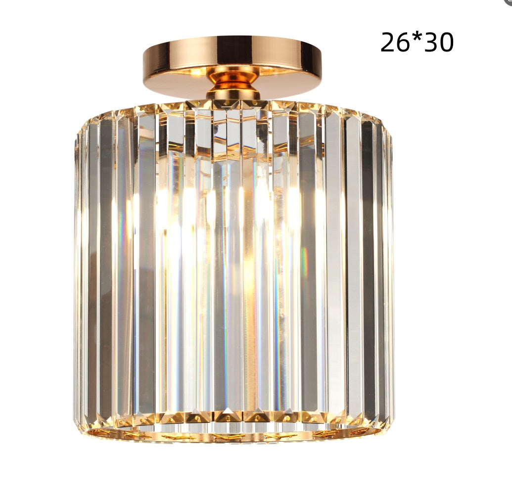 Nowoczesna lampa sufitowa z 1 źródłem światła do przedpokoju