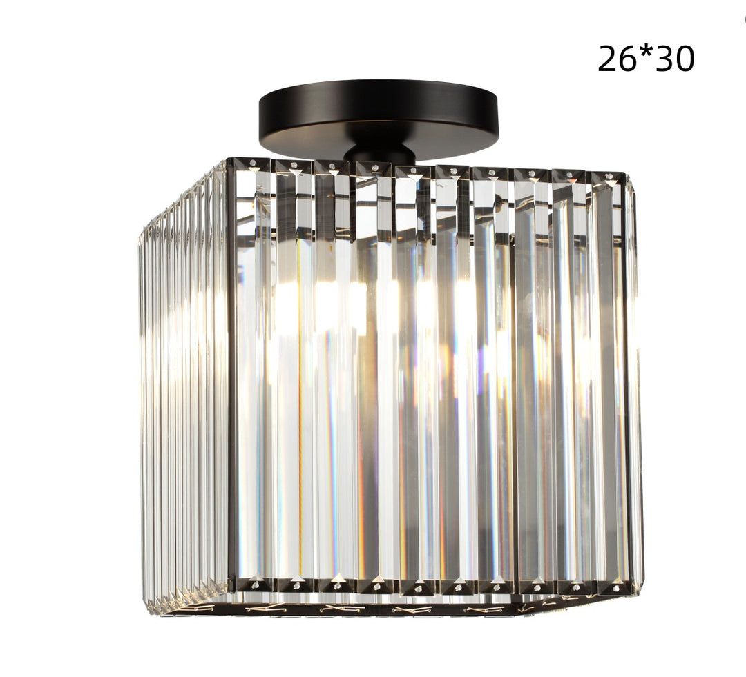 Nowoczesna lampa sufitowa z 1 źródłem światła do przedpokoju
