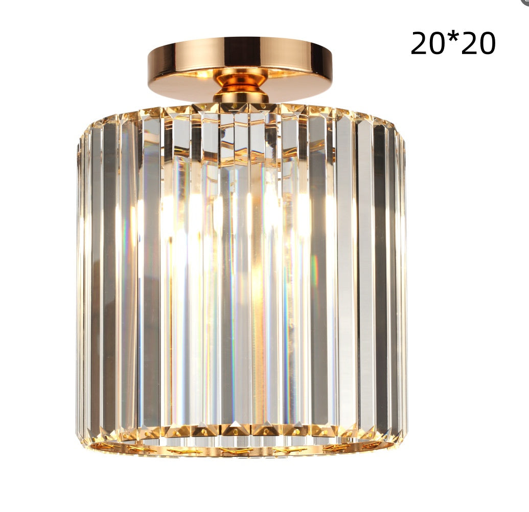 Nowoczesna lampa sufitowa z 1 źródłem światła do przedpokoju