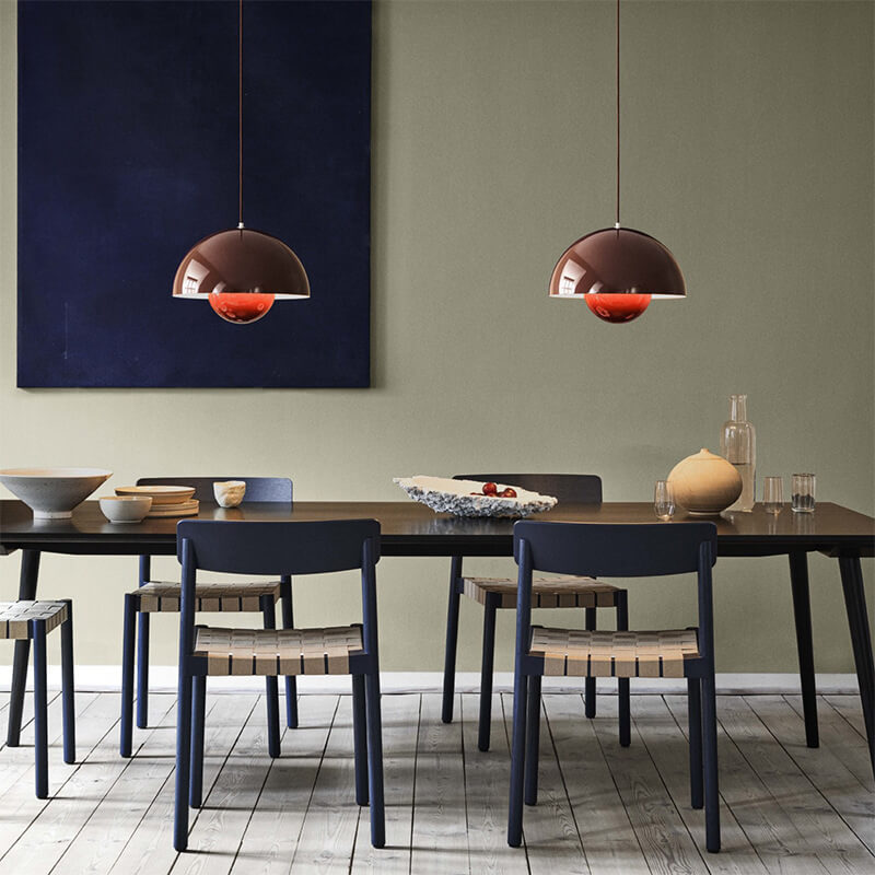 Nordisk Macaron 1-Źródło Światła Półokrągła Kopuła Lampa Wisząca Lightz