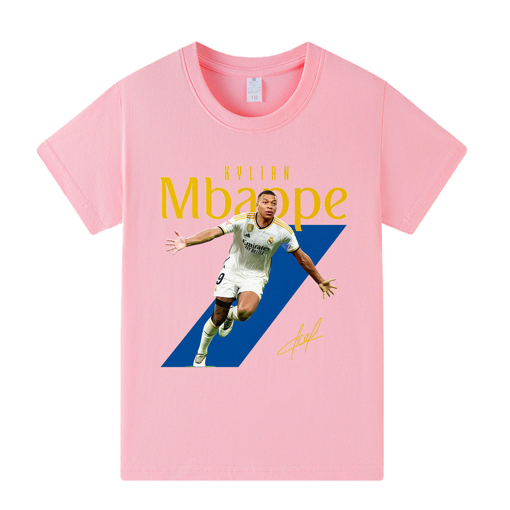 Koszulka piłkarska Kyliana Mbappé dla dzieci