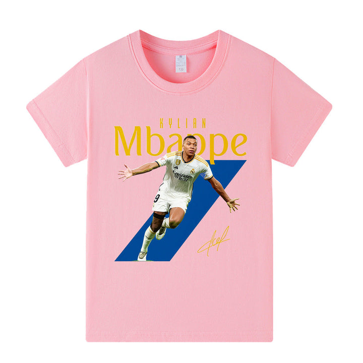 Koszulka piłkarska Kyliana Mbappé dla dzieci