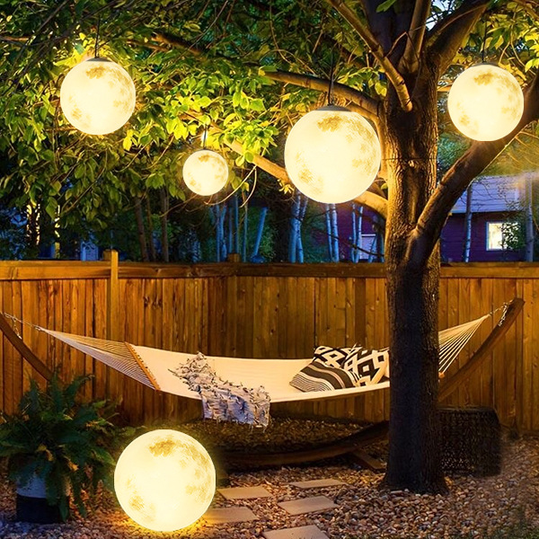 Zewnętrzna Lampa LED Wieszana Kula do Ogrodu