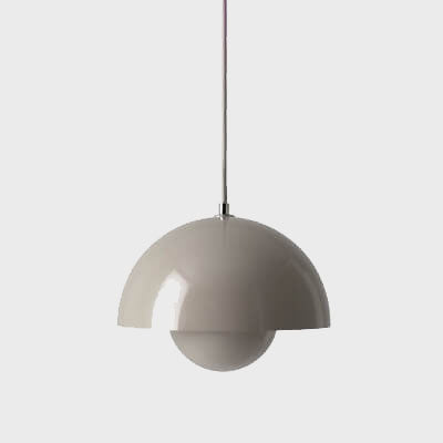Nordisk Macaron 1-Źródło Światła Półokrągła Kopuła Lampa Wisząca Lightz