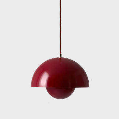 Nordisk Macaron 1-Źródło Światła Półokrągła Kopuła Lampa Wisząca Lightz
