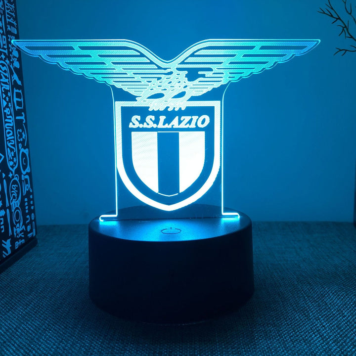 Piłka Nożna 3D Iluzja LED-Lampa - Nocna Lampa - Zasilana przez USB