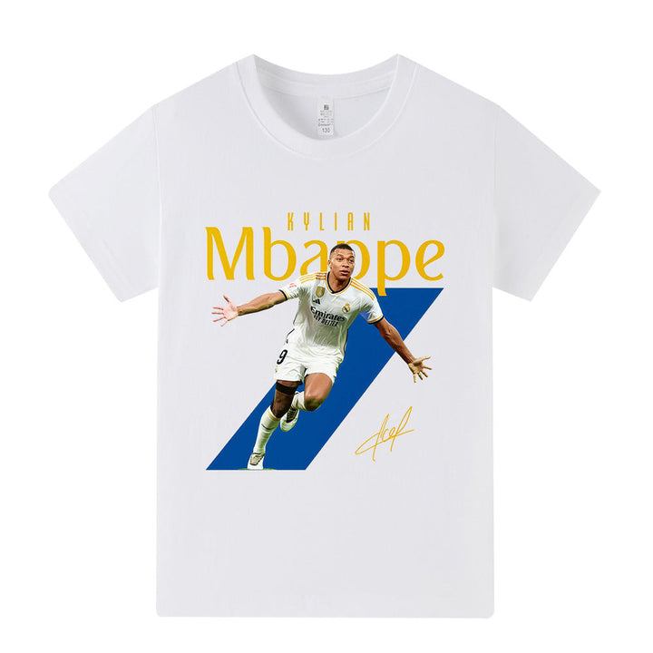 Koszulka piłkarska Kyliana Mbappé dla dzieci