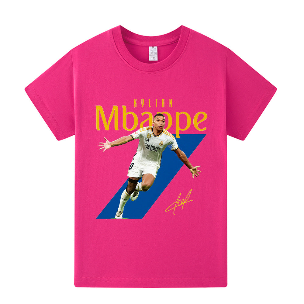 Koszulka piłkarska Kyliana Mbappé dla dzieci