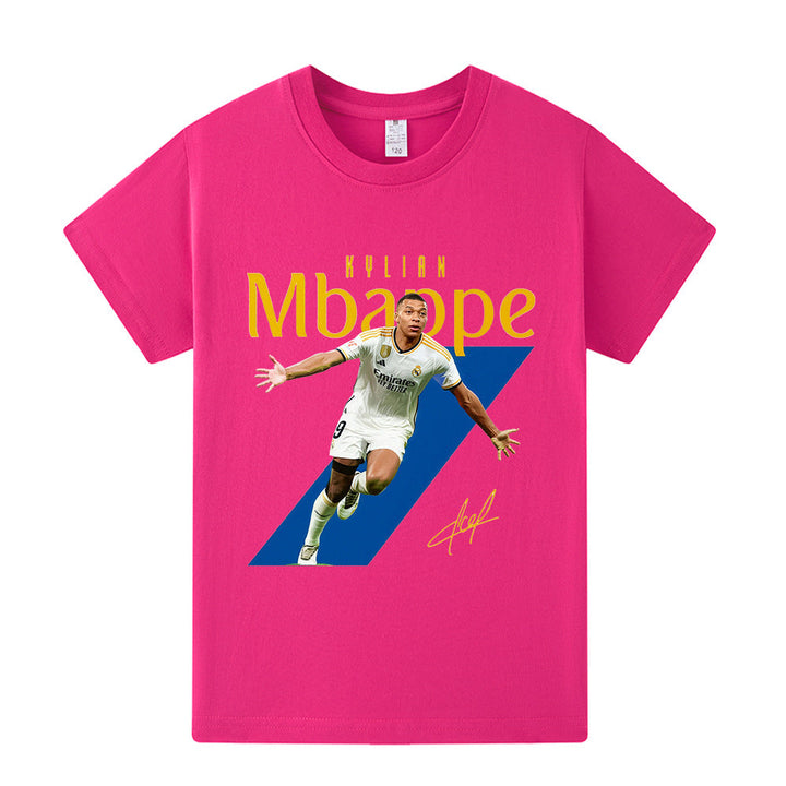Koszulka piłkarska Kyliana Mbappé dla dzieci