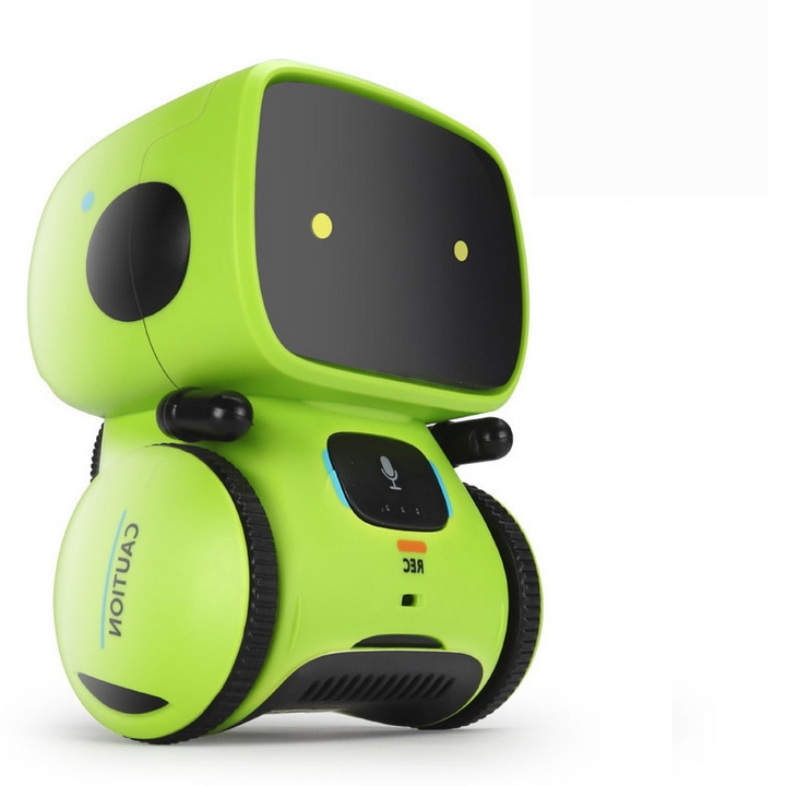 Robot zabawkowy z kontrolą głosową i muzyką